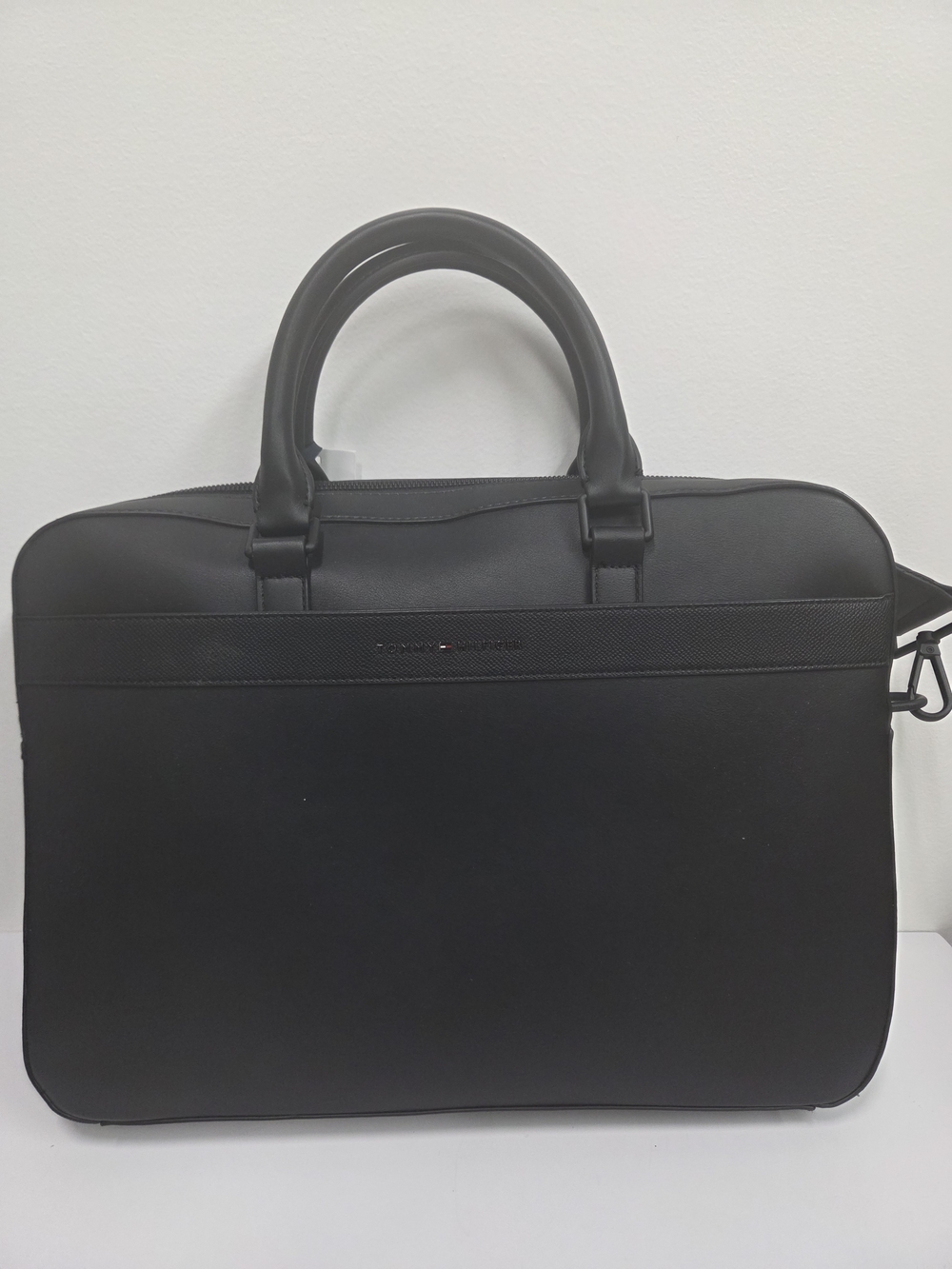 Tommy Hilfiger Black Men's Executive Briefcase Bag